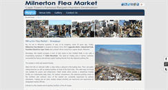 Desktop Screenshot of milnertonfleamarket.co.za